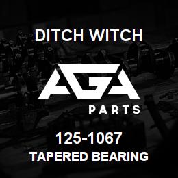 125-1067 Ditch Witch TAPERED BEARING | AGA Parts