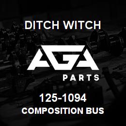 125-1094 Ditch Witch COMPOSITION BUS | AGA Parts