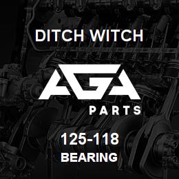 125-118 Ditch Witch BEARING | AGA Parts