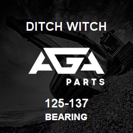 125-137 Ditch Witch BEARING | AGA Parts
