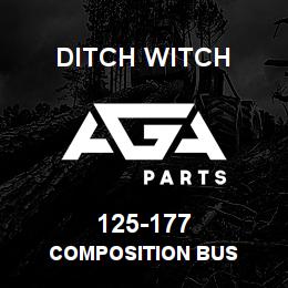 125-177 Ditch Witch COMPOSITION BUS | AGA Parts