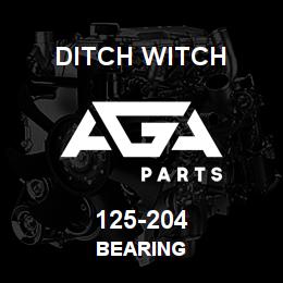 125-204 Ditch Witch BEARING | AGA Parts