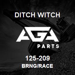 125-209 Ditch Witch BRNG/RACE | AGA Parts