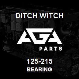 125-215 Ditch Witch BEARING | AGA Parts