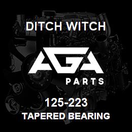 125-223 Ditch Witch TAPERED BEARING | AGA Parts