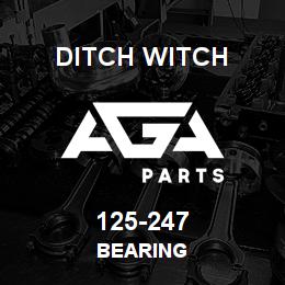 125-247 Ditch Witch BEARING | AGA Parts