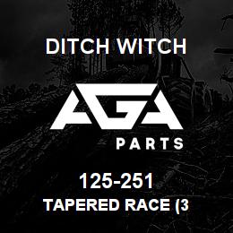 125-251 Ditch Witch TAPERED RACE (3 | AGA Parts