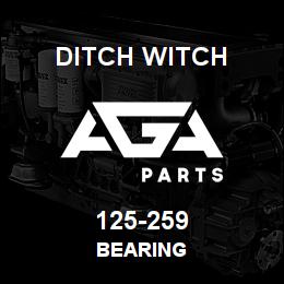 125-259 Ditch Witch BEARING | AGA Parts