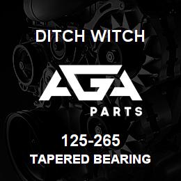125-265 Ditch Witch TAPERED BEARING | AGA Parts
