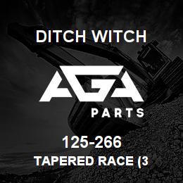 125-266 Ditch Witch TAPERED RACE (3 | AGA Parts