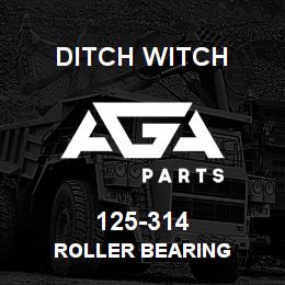 125-314 Ditch Witch ROLLER BEARING | AGA Parts