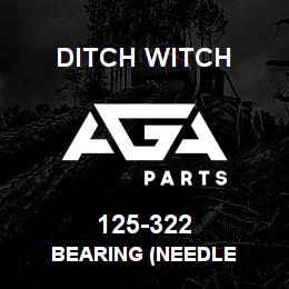 125-322 Ditch Witch BEARING (NEEDLE | AGA Parts