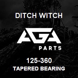 125-360 Ditch Witch TAPERED BEARING | AGA Parts