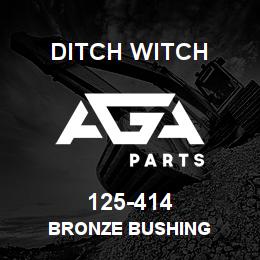 125-414 Ditch Witch BRONZE BUSHING | AGA Parts