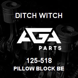 125-518 Ditch Witch PILLOW BLOCK BE | AGA Parts