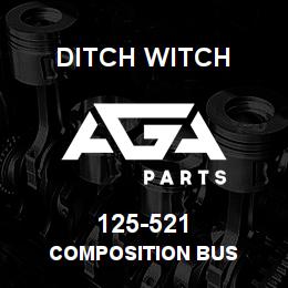 125-521 Ditch Witch COMPOSITION BUS | AGA Parts
