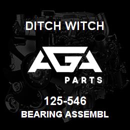 125-546 Ditch Witch BEARING ASSEMBL | AGA Parts