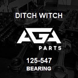 125-547 Ditch Witch BEARING | AGA Parts