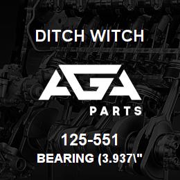 125-551 Ditch Witch BEARING (3.937" | AGA Parts