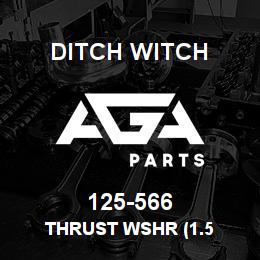 125-566 Ditch Witch THRUST WSHR (1.5 | AGA Parts