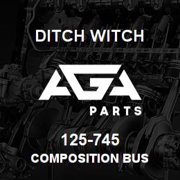 125-745 Ditch Witch COMPOSITION BUS | AGA Parts