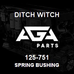125-751 Ditch Witch SPRING BUSHING | AGA Parts