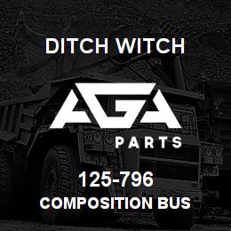 125-796 Ditch Witch COMPOSITION BUS | AGA Parts
