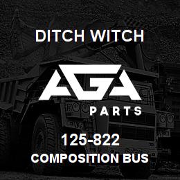 125-822 Ditch Witch COMPOSITION BUS | AGA Parts