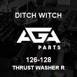 126-128 Ditch Witch THRUST WASHER R | AGA Parts