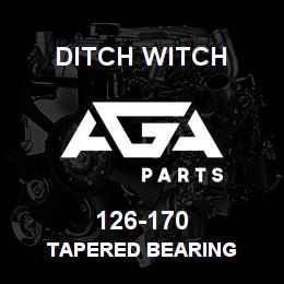 126-170 Ditch Witch TAPERED BEARING | AGA Parts