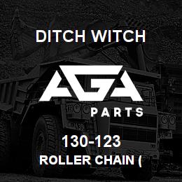 130-123 Ditch Witch ROLLER CHAIN ( | AGA Parts