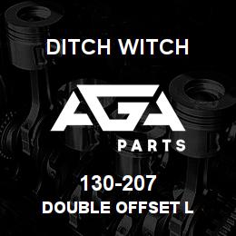 130-207 Ditch Witch DOUBLE OFFSET L | AGA Parts