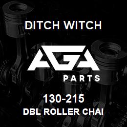 130-215 Ditch Witch DBL ROLLER CHAI | AGA Parts