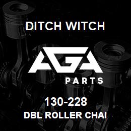 130-228 Ditch Witch DBL ROLLER CHAI | AGA Parts