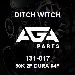 131-017 Ditch Witch 50K 2P DURA 84P | AGA Parts