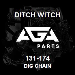 131-174 Ditch Witch DIG CHAIN | AGA Parts