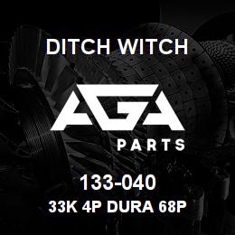 133-040 Ditch Witch 33K 4P DURA 68P | AGA Parts