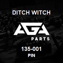 135-001 Ditch Witch PIN | AGA Parts