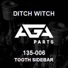 135-006 Ditch Witch TOOTH SIDEBAR | AGA Parts