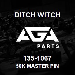 135-1067 Ditch Witch 50K MASTER PIN | AGA Parts