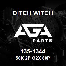 135-1344 Ditch Witch 50K 2P C2X 80P | AGA Parts