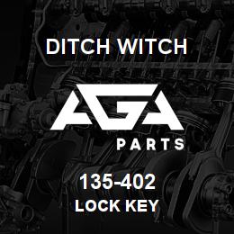 135-402 Ditch Witch LOCK KEY | AGA Parts