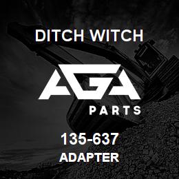 135-637 Ditch Witch ADAPTER | AGA Parts