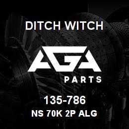 135-786 Ditch Witch NS 70K 2P ALG | AGA Parts