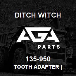 135-950 Ditch Witch TOOTH ADAPTER ( | AGA Parts