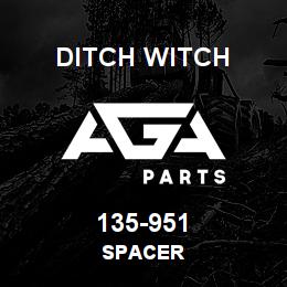 135-951 Ditch Witch SPACER | AGA Parts