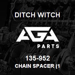 135-952 Ditch Witch CHAIN SPACER (1 | AGA Parts