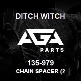 135-979 Ditch Witch CHAIN SPACER (2 | AGA Parts