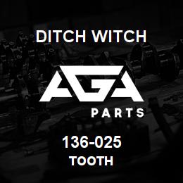 136-025 Ditch Witch TOOTH | AGA Parts