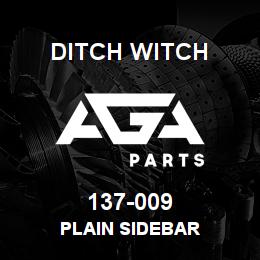 137-009 Ditch Witch PLAIN SIDEBAR | AGA Parts